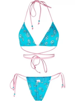 ( Neue Saison ) MC2 Saint Barth LOVEPAISLEY3221 Veronika Bikini Damen