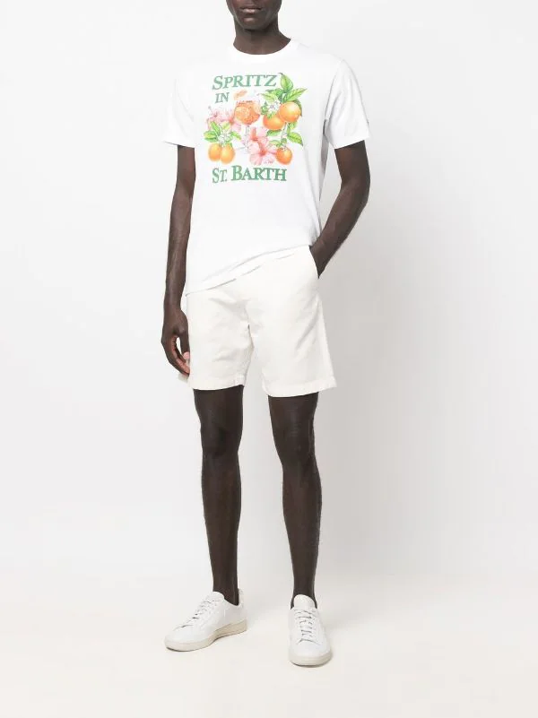 ( Neue Saison ) MC2 Saint Barth SPRITZ HOUR 01N T-Shirt Mit V-Ausschnitt Herren 4 ( Neue Saison ) MC2 Saint Barth SPRITZ HOUR 01N T-Shirt Mit V-Ausschnitt Herren – Bild 2