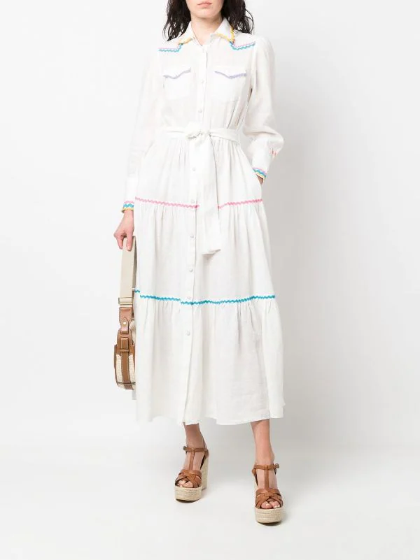 ( Neue Saison ) MC2 Saint Barth Jensen Hemdkleid 01 WAVE 4 ( Neue Saison ) MC2 Saint Barth Jensen Hemdkleid 01 WAVE – Bild 2