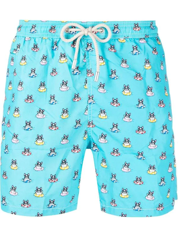 ( Neue Saison ) MC2 Saint Barth 02569B FLOAT DOG 31 Badeshorts Mit Bulldoggen-Print Herren 3 ( Neue Saison ) MC2 Saint Barth 02569B FLOAT DOG 31 Badeshorts Mit Bulldoggen-Print Herren