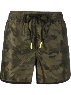 MC2 Saint Barth Geschäft 75 ( Neue Saison ) MC2 Saint Barth Badeshorts Mit Camouflage-Print 00310B SB CAMO 54