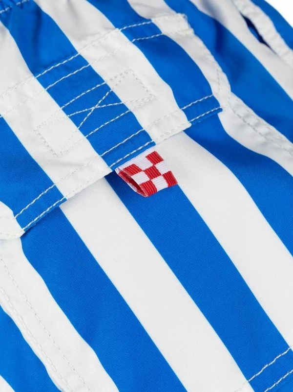 ( Neue Saison ) MC2 Saint Barth 00728B 17 EMB SB PALM LIG Striped Logo-embroidered Swim Shorts Herren 5 ( Neue Saison ) MC2 Saint Barth 00728B 17 EMB SB PALM LIG Striped Logo-embroidered Swim Shorts Herren – Bild 3