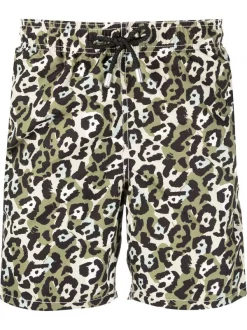 ( Neue Saison ) MC2 Saint Barth Gustavia Animal Camouflage Swim Shorts LEO CAMO 52