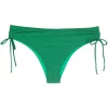 ( Neue Saison ) MC2 Saint Barth GREEN Logo-patch Side-tie Bikini-bottoms Damen -MC2 Saint Barth Geschäft 18498398 39831360 600