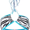 ( Neue Saison ) MC2 Saint Barth Dahlia Bikinioberteil Mit Zebra-Print Damen -MC2 Saint Barth Geschäft 18499578 39764981 600