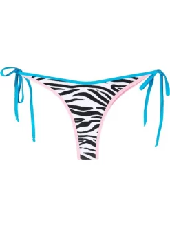 MC2 Saint Barth Geschäft 71 ( Neue Saison ) MC2 Saint Barth Norah Bikinihöschen Mit Zebra-Print 00302B SP ZEBRA COLOR 01