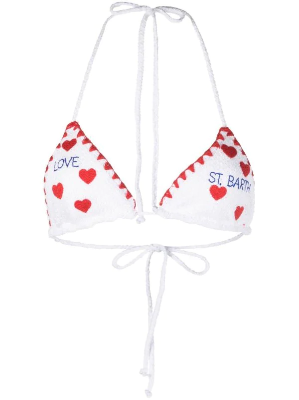 ( Neue Saison ) MC2 Saint Barth CR HEART XC001 Leah Knitted Bikini Top Damen 3 ( Neue Saison ) MC2 Saint Barth CR HEART XC001 Leah Knitted Bikini Top Damen