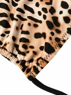 ( Neue Saison ) MC2 Saint Barth SAND LEOPARD 11 Dahlias Leopard-print Bikini Top Damen -MC2 Saint Barth Geschäft 18505666 39806743 600