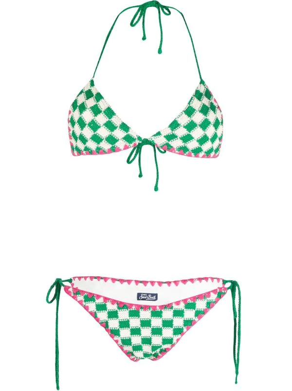 ( Neue Saison ) MC2 Saint Barth XCCK57 Check Crochet Bikini Damen 3 ( Neue Saison ) MC2 Saint Barth XCCK57 Check Crochet Bikini Damen