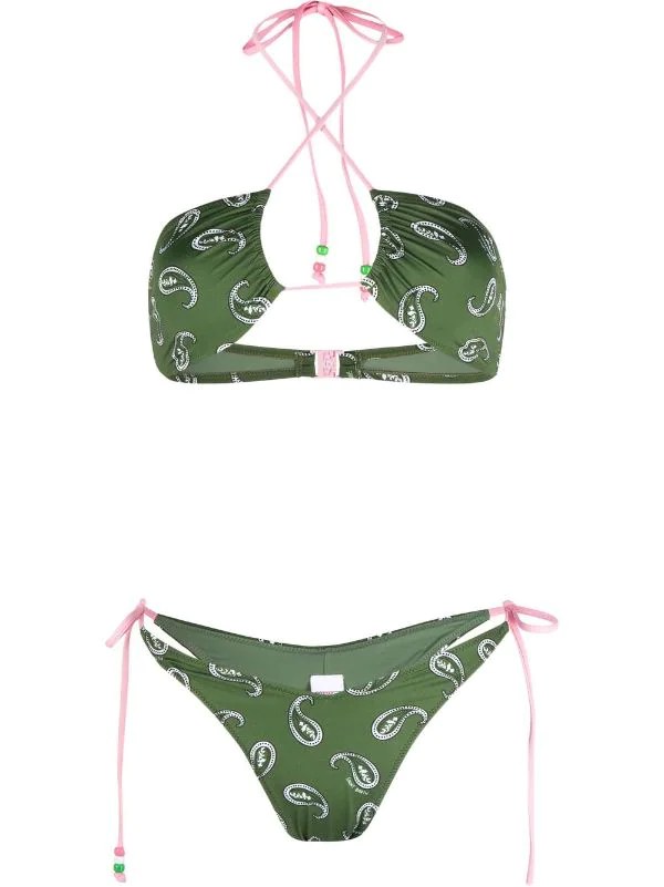 ( Neue Saison ) MC2 Saint Barth LOVEPAISLEY52 Paisley Print Bikini Damen 3 ( Neue Saison ) MC2 Saint Barth LOVEPAISLEY52 Paisley Print Bikini Damen